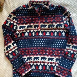 Chubbies The Bearly Wild Quarter Zip, Small